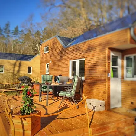 Appartement Ferien Im Tiny House à Stuer Extérieur photo